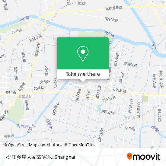 松江乡屋人家农家乐 map