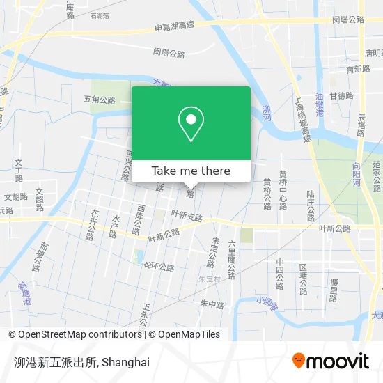泖港新五派出所 map