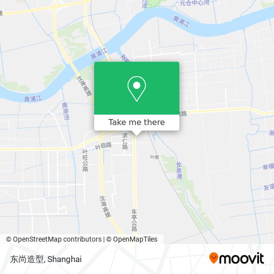 东尚造型 map