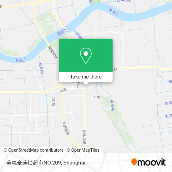 美惠全连锁超市NO.209 map