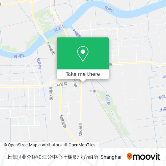 上海职业介绍松江分中心叶榭职业介绍所 map