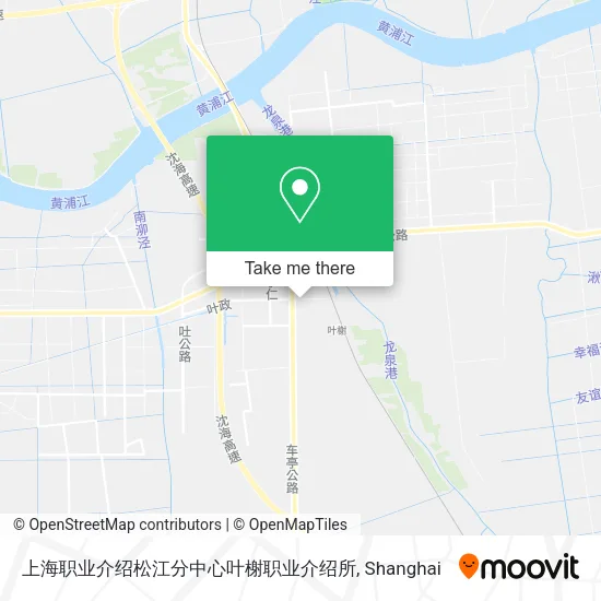 上海职业介绍松江分中心叶榭职业介绍所 map