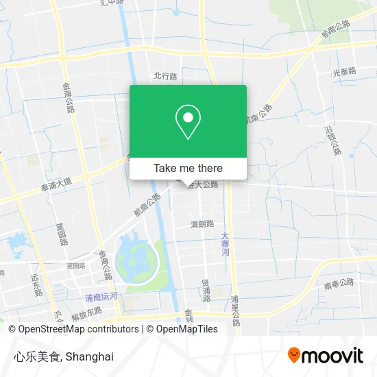 心乐美食 map