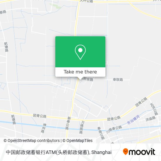 中国邮政储蓄银行ATM(头桥邮政储蓄) map