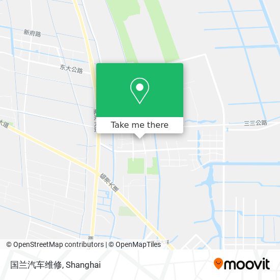 国兰汽车维修 map