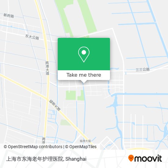 上海市东海老年护理医院 map