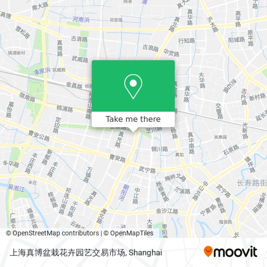 上海真博盆栽花卉园艺交易市场 map