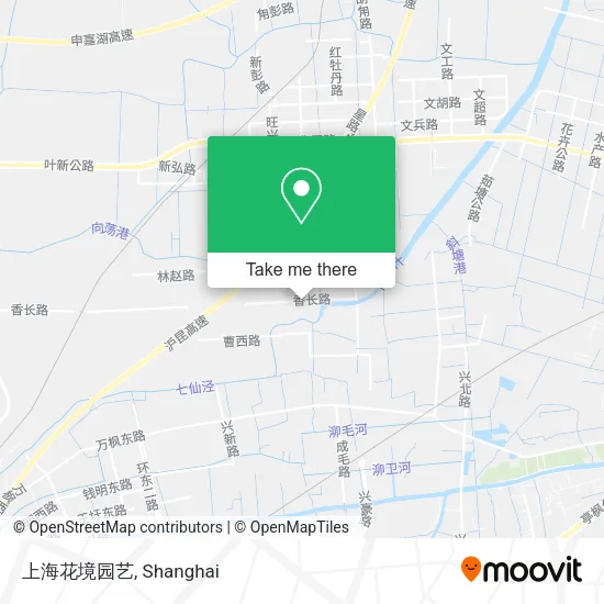 上海花境园艺 map