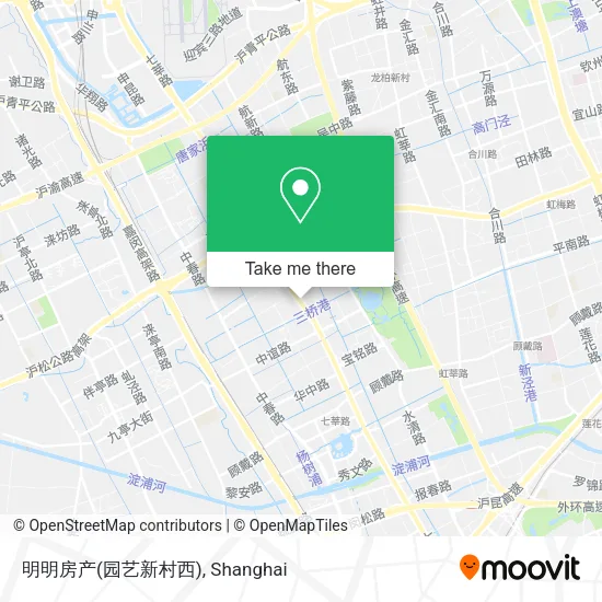 明明房产(园艺新村西) map