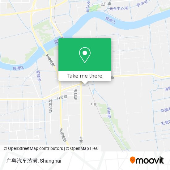 广粤汽车装潢 map