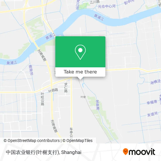 中国农业银行(叶榭支行) map