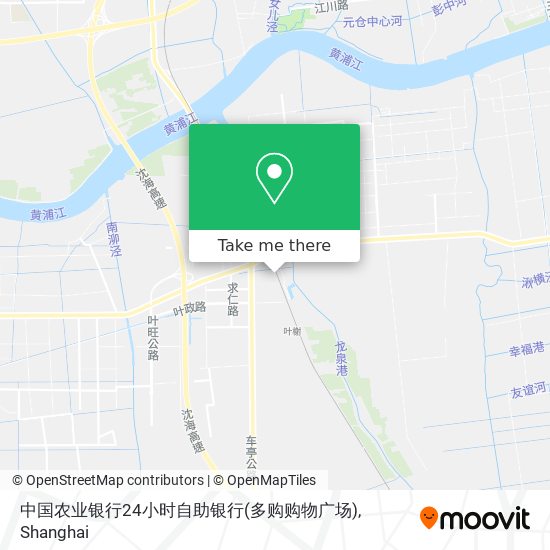 中国农业银行24小时自助银行(多购购物广场) map