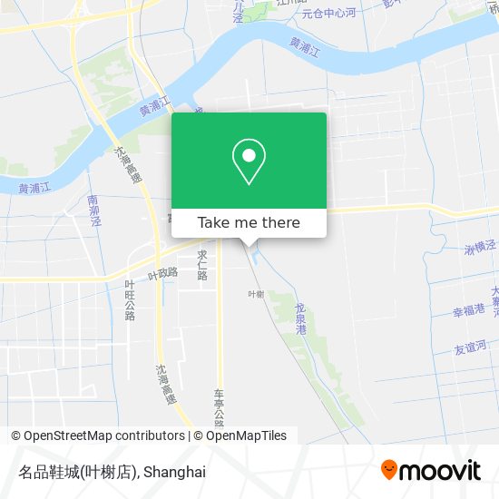 名品鞋城(叶榭店) map