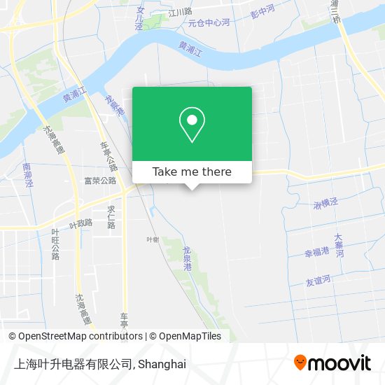 上海叶升电器有限公司 map