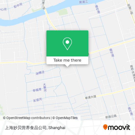 上海妙贝营养食品公司 map