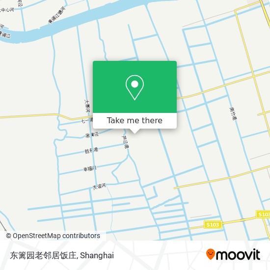 东篱园老邻居饭庄 map