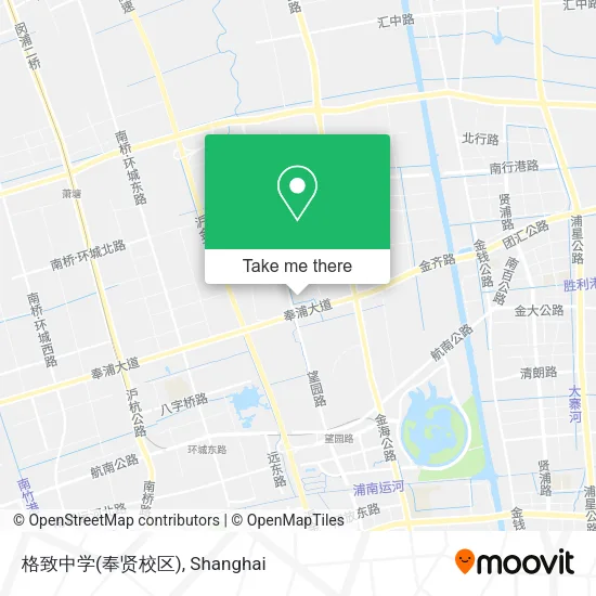 格致中学(奉贤校区) map