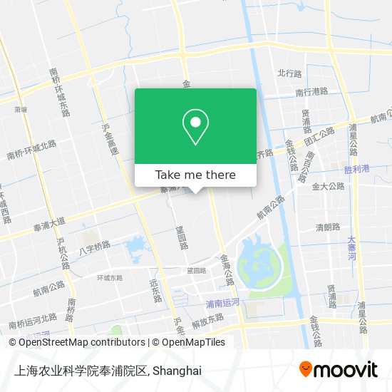 上海农业科学院奉浦院区 map