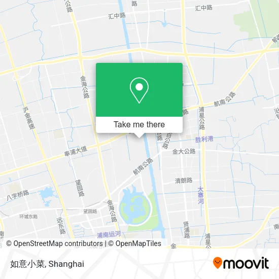 如意小菜 map