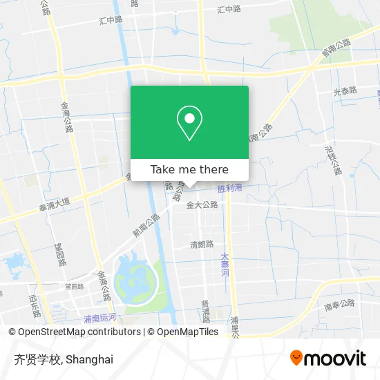 齐贤学校 map
