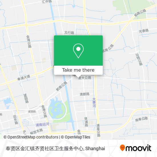 奉贤区金汇镇齐贤社区卫生服务中心 map