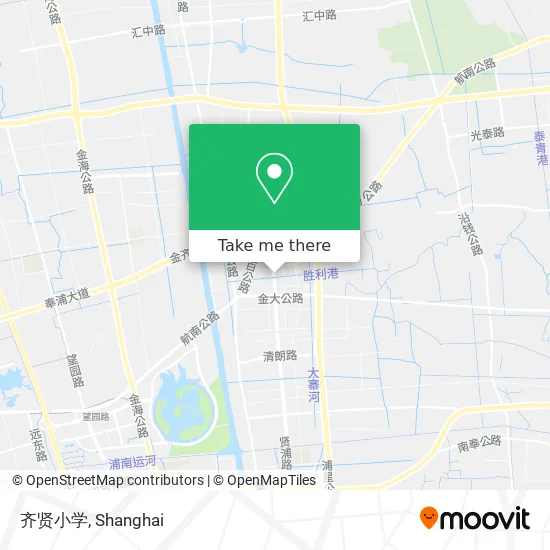 齐贤小学 map