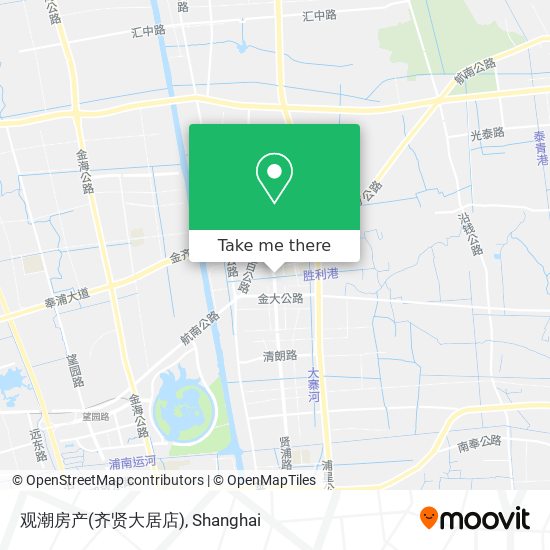 观潮房产(齐贤大居店) map