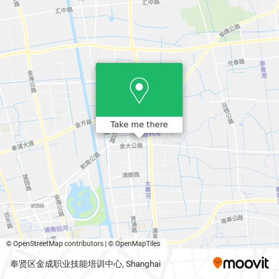 奉贤区金成职业技能培训中心 map