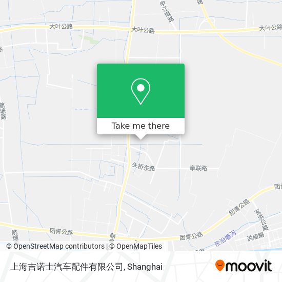 上海吉诺士汽车配件有限公司 map