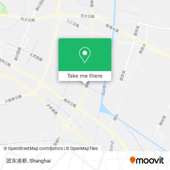 团东港桥 map