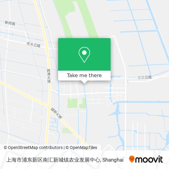 上海市浦东新区南汇新城镇农业发展中心 map