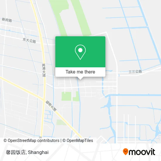 馨园饭店 map