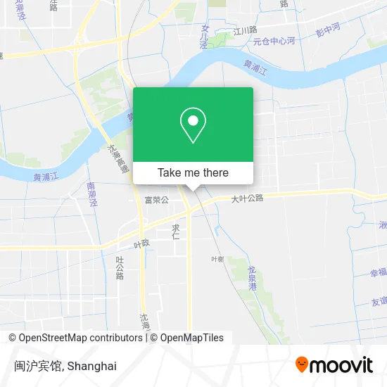 闽沪宾馆 map
