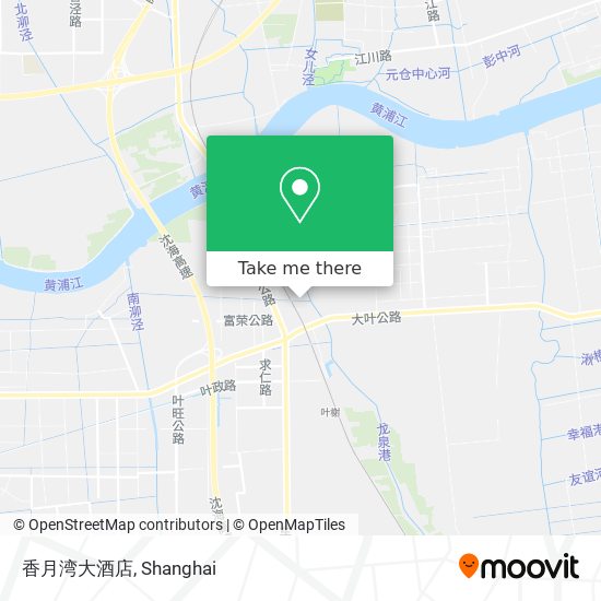 香月湾大酒店 map