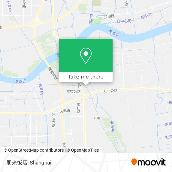 朋来饭店 map
