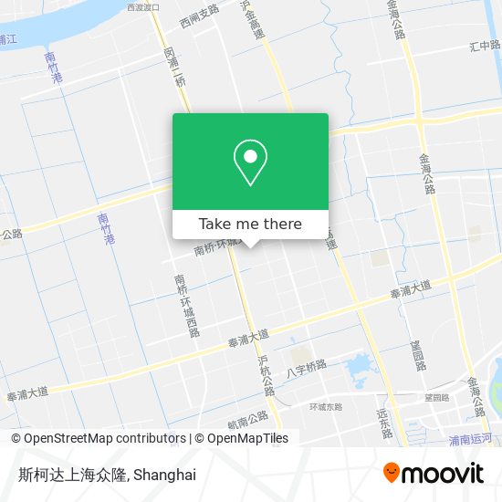 斯柯达上海众隆 map