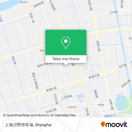 上海日野停车场 map