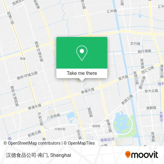 汉德食品公司-南门 map