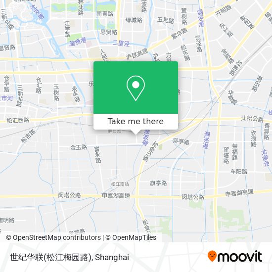 世纪华联(松江梅园路) map