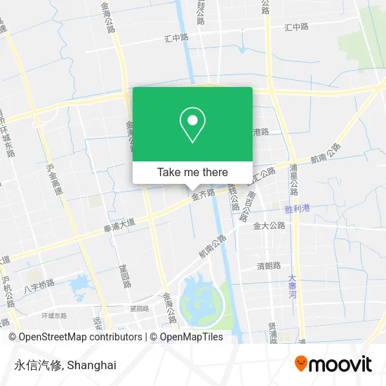 永信汽修 map