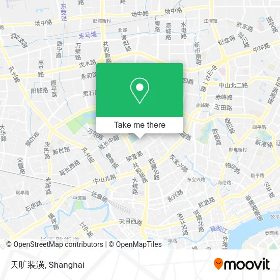 天旷装潢 map