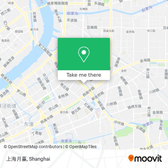 上海月赢 map