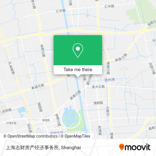 上海志财房产经济事务所 map