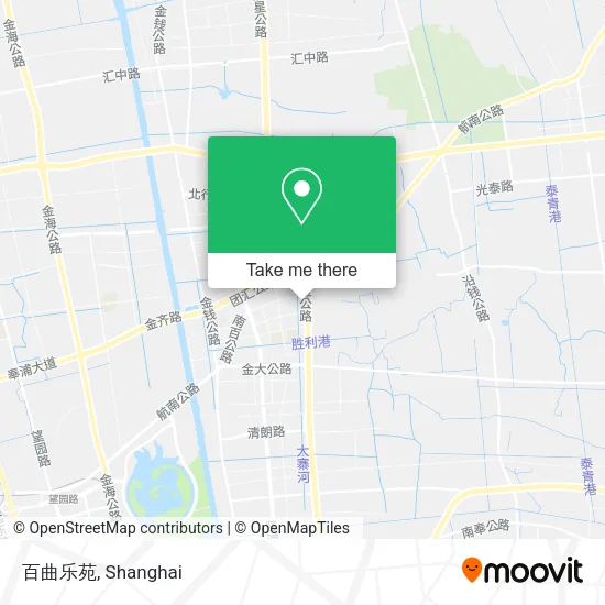 百曲乐苑 map