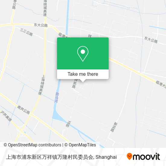 上海市浦东新区万祥镇万隆村民委员会 map