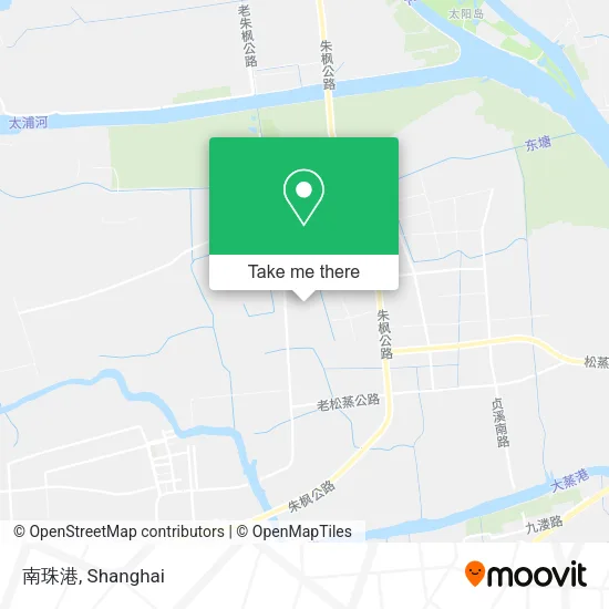 南珠港 map