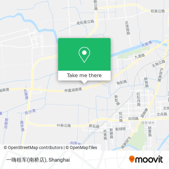 一嗨租车(南桥店) map