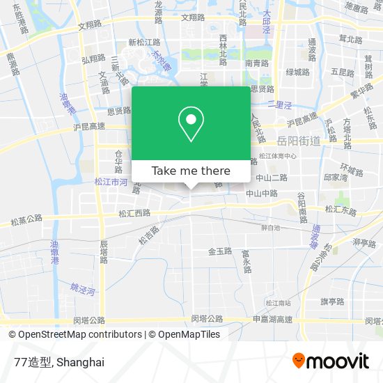 77造型 map