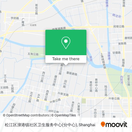 松江区泖港镇社区卫生服务中心(分中心) map