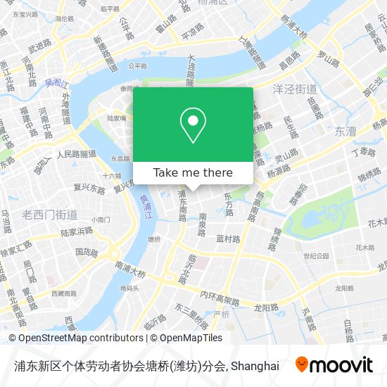 浦东新区个体劳动者协会塘桥(潍坊)分会 map